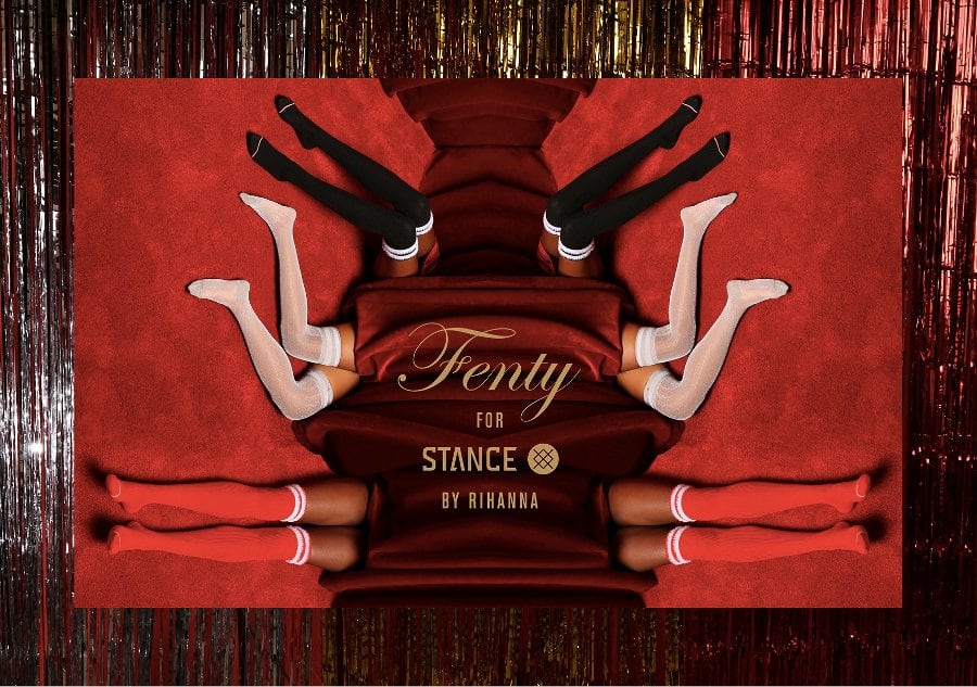 Fenty x Stance by Rihanna, la collezione dedicata al Natale