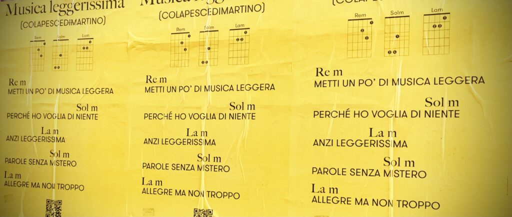 "Musica leggerissima": quando Sanremo sforna il tormentone 1