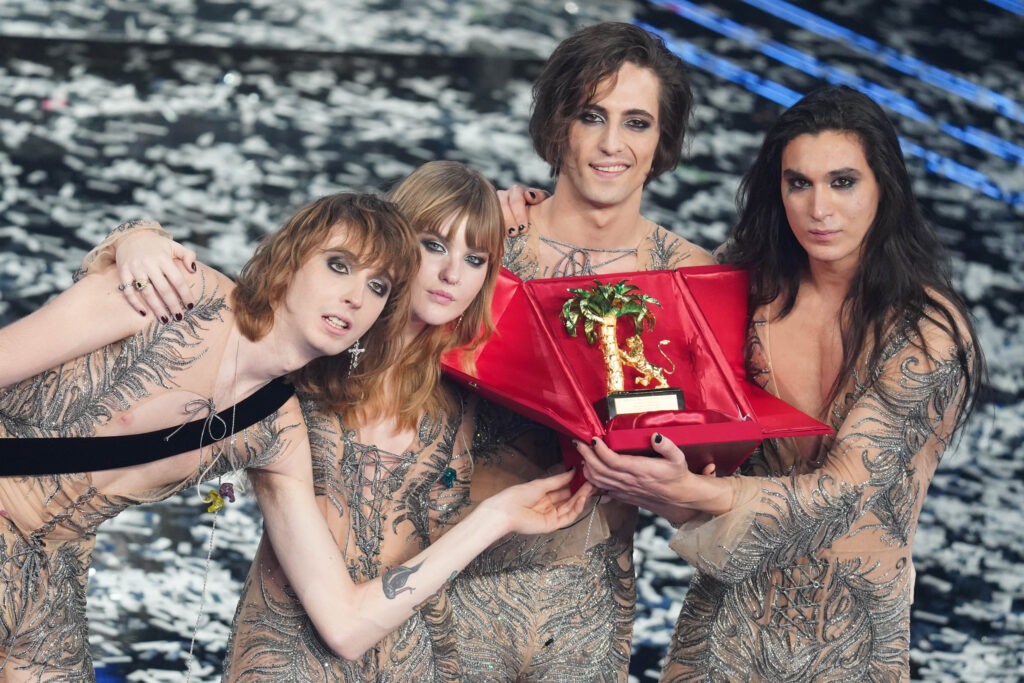 Sanremo 2021, il trionfo dei Maneskin