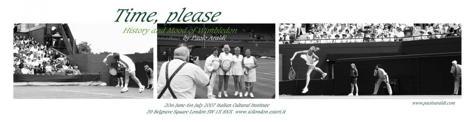 Invito al Viaggio: Paolo AraldiWimbledon