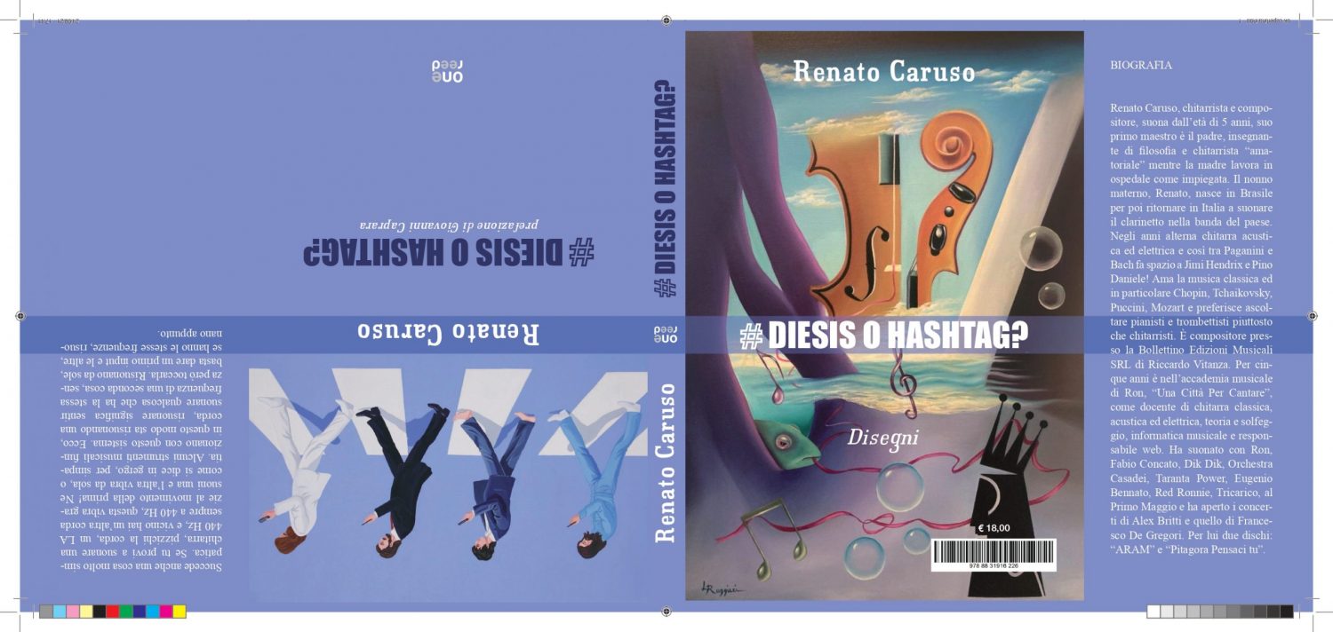 #Notedicarta: “# Diesis o Hashtag?” di Renato Caruso book cover