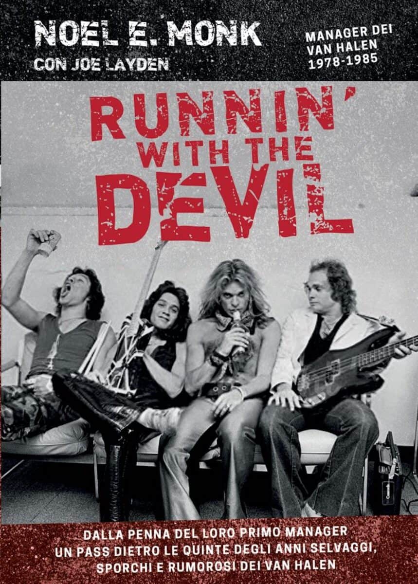 Van Halen, il libro: "Runnin' with the devil" - book cover 