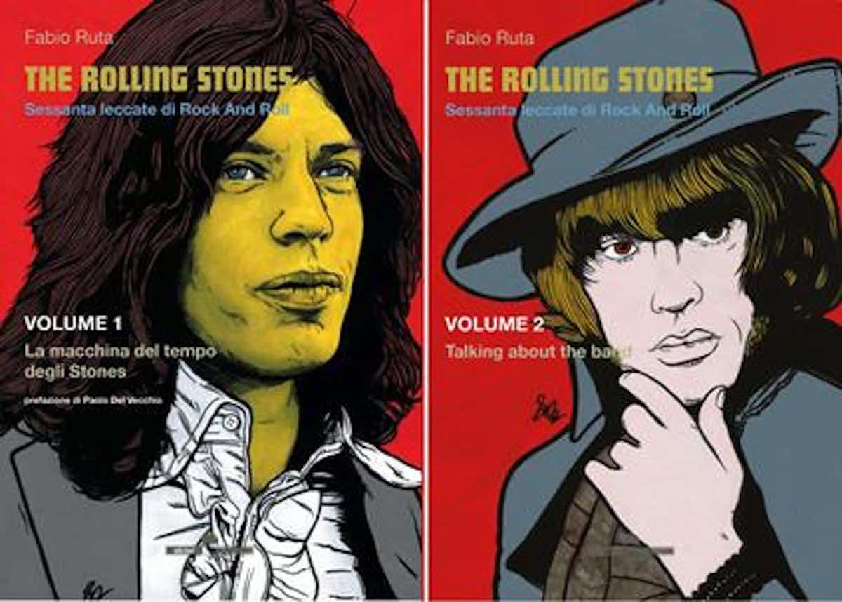 “The Rolling Stones. Sessanta Leccate di Rock And Roll” book cover 