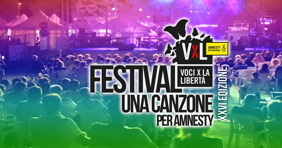 “Voci per la libertà - Una canzone per Amnesty” 2023