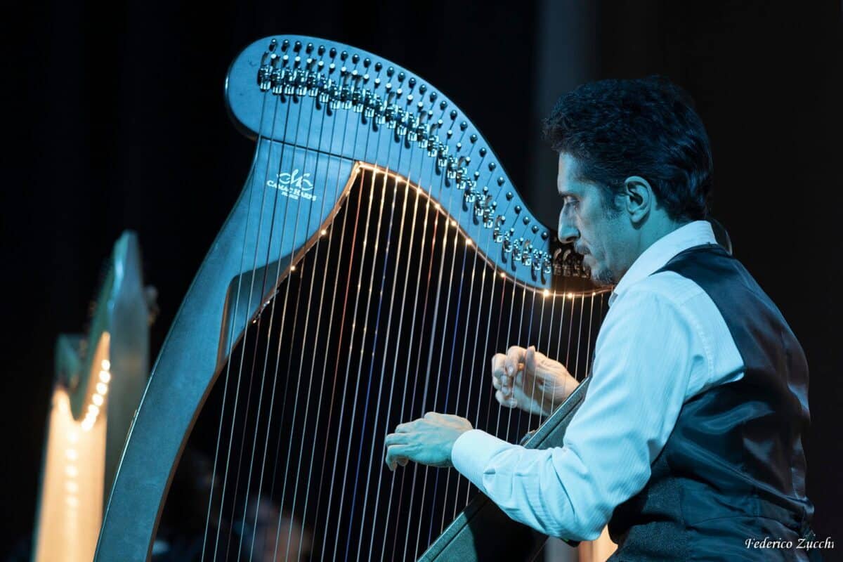 Celtic Harp Orchestra in concerto con i "Diari d'oltremare" 