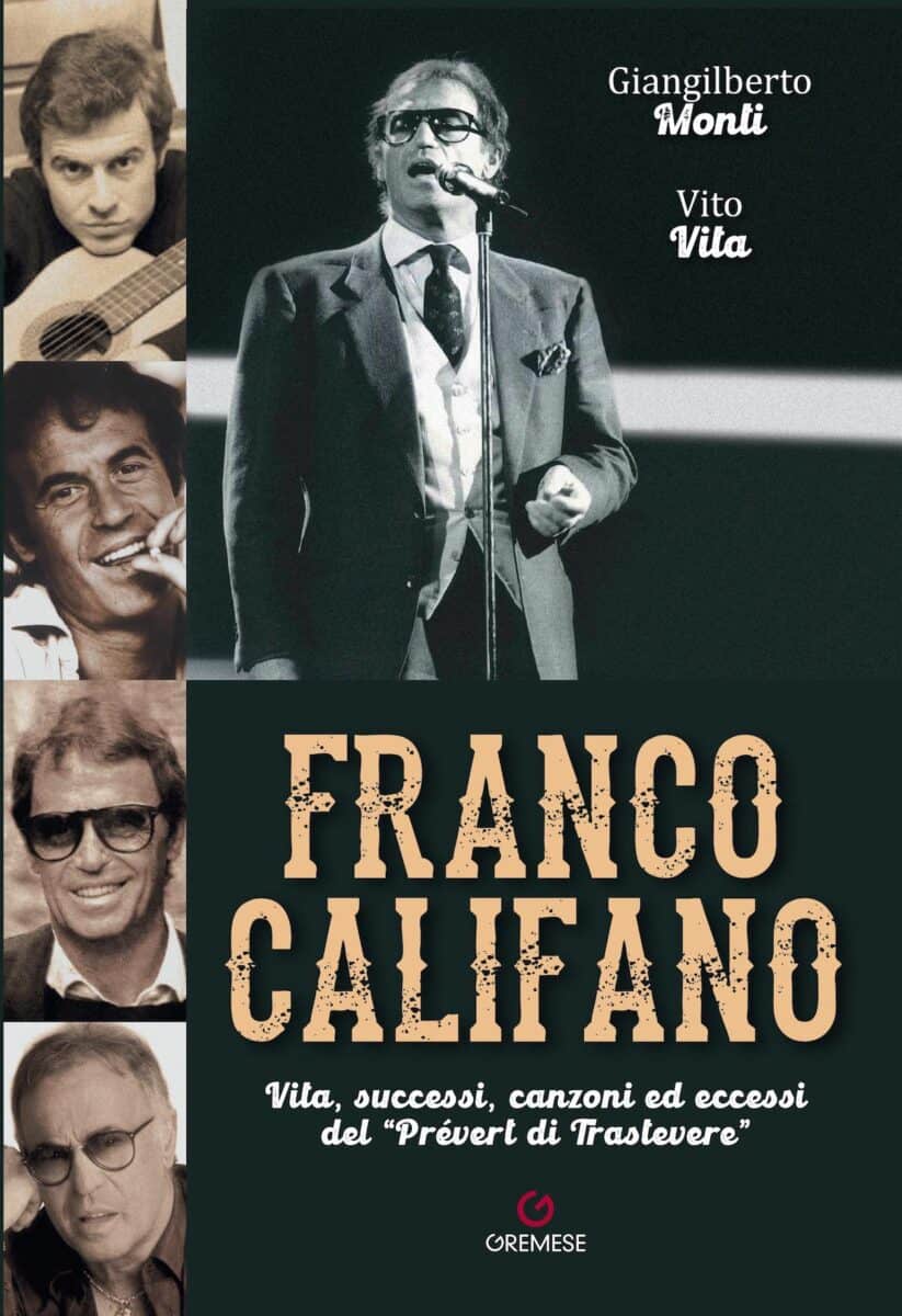 Franco Califano il “Prévert di Trastevere” book cover 