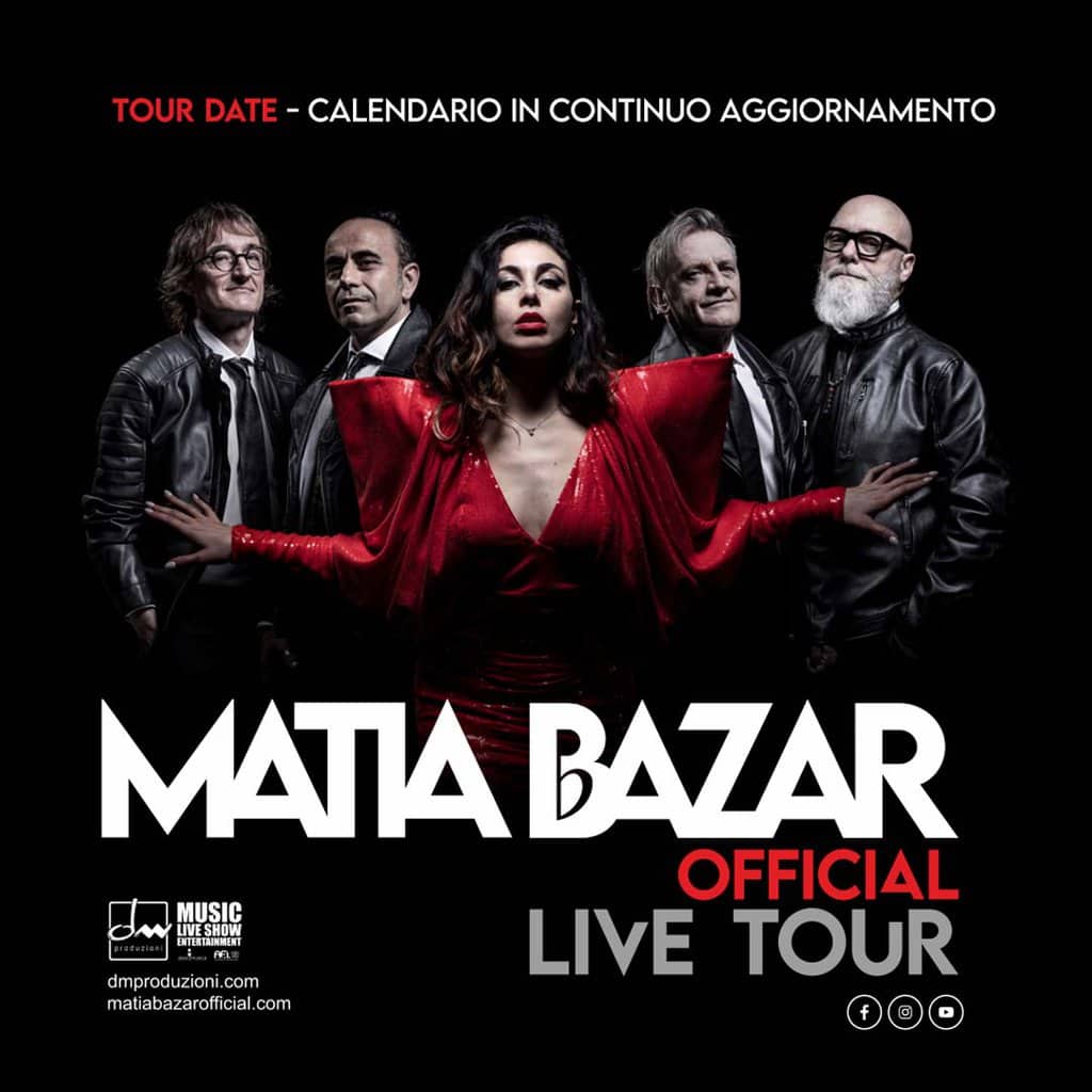 Matia Bazar Official Live Tour
