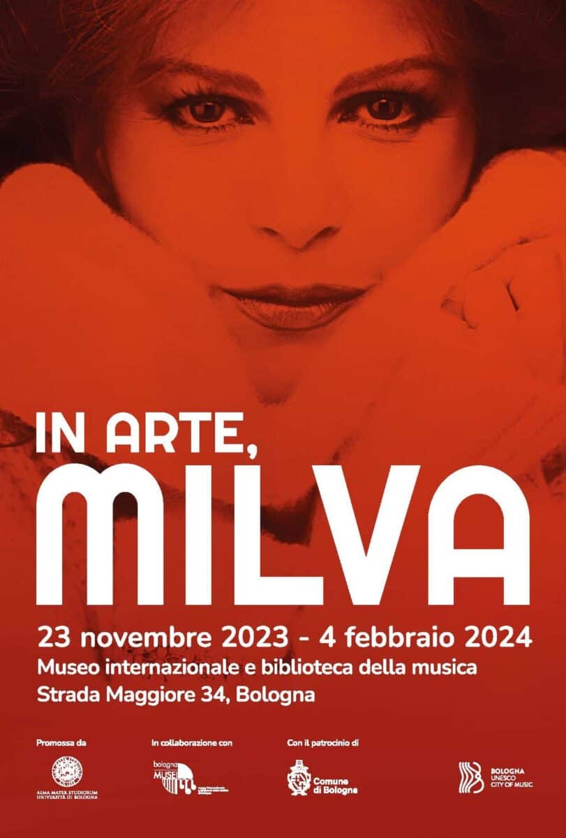In arte Milva mostra a Bologna al Museo Internazionale e biblioteca della musica dal 23 novembre 2023 al 4 febbraio 2024