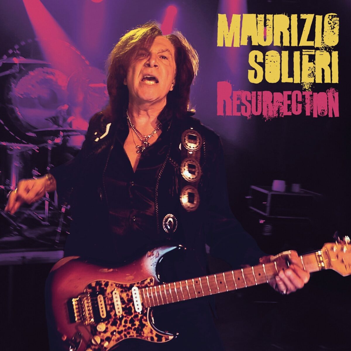 Maurizio Solieri - Resurrection - cover (Foto dal profilo FB dell'artista)