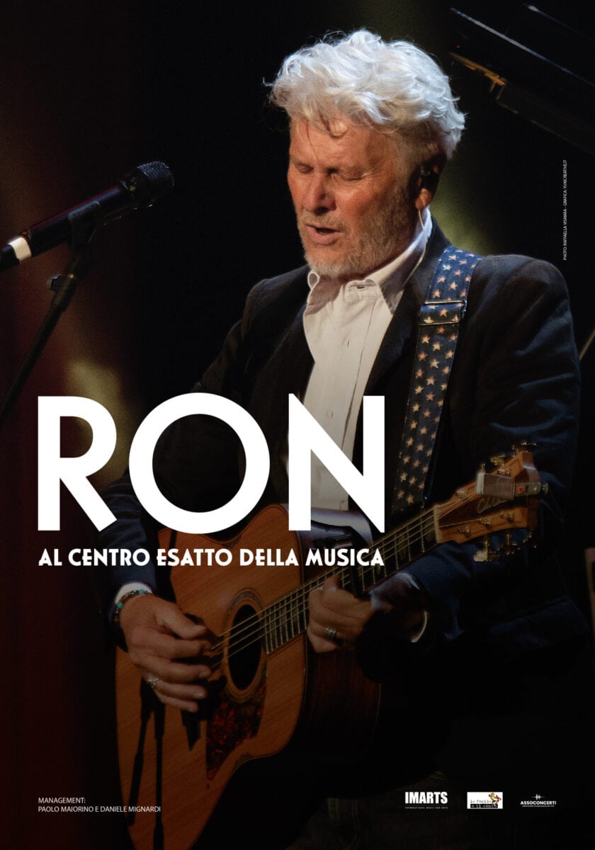 Ron, continua il tour "Al centro esatto della musica"