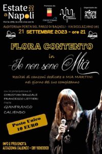 Flora Contento celebra Mia Martini con un concerto
